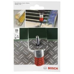 Bosch Accessories Štětcový kartáč pro vrtačky - nylonový drát s korundovým brusivem K80, 25 mm Ø dříku 6 mm 2609256540 1 ks