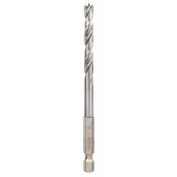 Bosch Accessories 2608595522 spirálový vrták do dřeva 6 mm Celková délka 106 mm 1/4 (6,3 mm) 1 ks