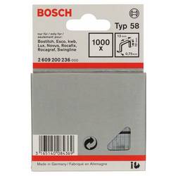 Bosch Accessories 2609200236 svorky z jemného drátu Typ 58 1000 ks Rozměry (d x š) 10 mm x 13 mm