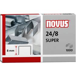 Novus Office 040-0038 Typ (sponky): 24/8 sponka 1000 ks Vázací výkon: 50 listů (80 g/m²)