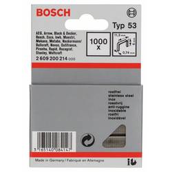 Bosch Accessories 2609200214 svorky z jemného drátu Typ 53 1000 ks Rozměry (d x š) 6 mm x 11.4 mm