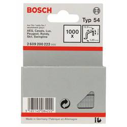 Bosch Accessories 2609200222 svorky z plochého drátu Typ 54 1000 ks Rozměry (d x š) 14 mm x 12.9 mm