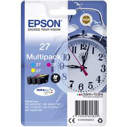 Epson Ink T2705, 27 originál kombinované balení azurová, žlutá, purppurová C13T27054012