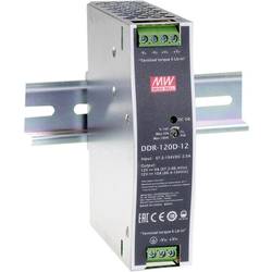 Mean Well DDR-120A-12 DC/DC měnič napětí na DIN lištu, 12 V/DC, 8.3 A, 99.6 W, výstupy 1 x