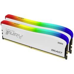 Kingston FURY Beast - RGB Special Edition Sada RAM pro PC DDR4 32 GB 2 x 16 GB Bez ECC 3600 MHz 288pin DIMM CL18 KF436C18BWAK2/32