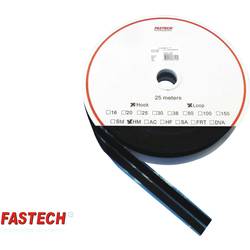 FASTECH® T0401099990325 pásek se suchým zipem zalepení hotmelt háčková a flaušová část (d x š) 25000 mm x 10 mm černá 1 pár