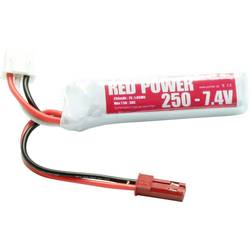 Red Power 17033 akupack Li-Pol (modelářství), 7.4 V, 250 mAh, Softcase, JST