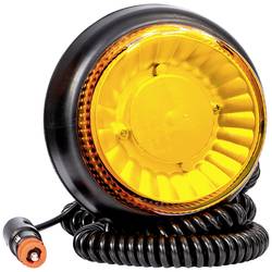 Fristom maják FT-101 DF LED MAG M78 12 V, 24 V, 36 V s DIN zástrčkou (12 mm), přes palubní síť magnetický senzor oranžová