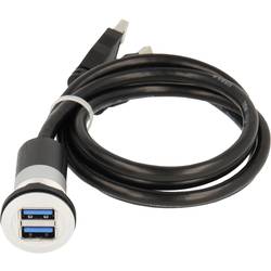 Schlegel Schlegel Elektrokontakt RRJ_2USB3 USB konektor 0.60 m, 1 ks