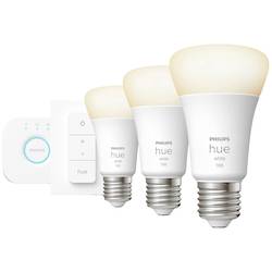 Philips Lighting Hue LED žárovka 871951428913000 Energetická třída (EEK2021): F (A - G) Hue White E27 3er Starter Set inkl. Dimmschalter 3x1050lm 75W E27 28.5