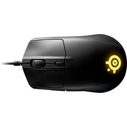 Steelseries Rival 3 ergonomická herní myš USB optická černá 6 tlačítko 8500 dpi ergonomická, s podsvícením