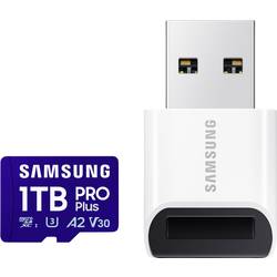 Samsung microSD Card PRO Plus (2023) paměťová kartam miniSDXC Retail 1 TB Class 10, UHS-Class 1, Class 3 UHS-I , v30 Video Speed Class, A2 Application