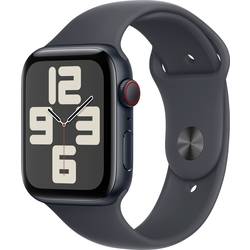 Apple Watch SE (2024) GPS + Cellular 44 mm hliníkový plášť sportovní náramek Midnight M/L