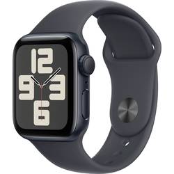 Apple Watch SE (2024) GPS 40 mm hliníkový plášť sportovní náramek Midnight S/M