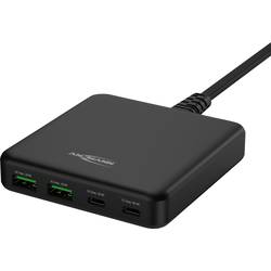 Ansmann Desktop Ladegerät DC465PD 65W USB nabíječka 65 W vnitřní Počet výstupů: 4 x USB, USB-C®