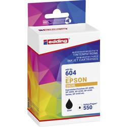 Edding Ink náhradní Epson 202XL (T02G1) kompatibilní černá EDD-604 18-604-01