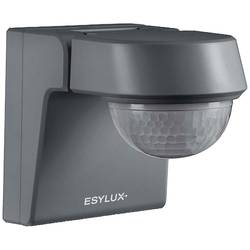 ESYLUX EM10025402 na strop, montáž na zeď, na omítku detektor pohybu 280 ° šedá IP55, IK07