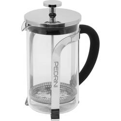 Pedrini French Press čajovar stříbrná