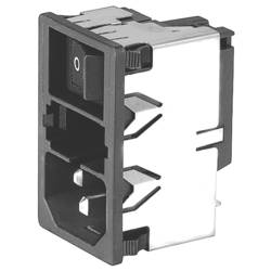 Schurter KM01.1105.11 IEC zástrčka C13/C14 zástrčka, rovná Počet kontaktů: 3 10 mA černá 1 ks