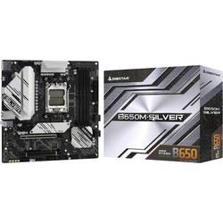 BioStar B650M-Silver (AM5) Základní deska Socket (PC) #####AMD AM5 Tvarový faktor Micro-ATX Čipová sada základní desky AMD® B650