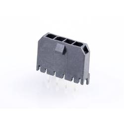 Molex vestavná pinová lišta (standardní) 4, rozteč 3 mm, 436500429, 1 ks Tray