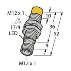 Turck indukční snímač nezarovnaná PNP, zavírač NI8-M12-AP6X-H1141