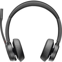 HP Inc. Voyager 4320 UC Stereo Sluchátka On Ear Bluetooth®, 76U50AA, stereo, černá, Potlačení hluku