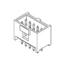 Molex 901301214 kolíková lišta se západkou Rastr (rozteč): 2.54 mm Počet pólů: 14 Počet řádků: 2 1 ks Tray