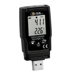 PCE Instruments PCE-PDFL 10 Datalogger PDF vlhkost vzduchu, teplota, tlak vzduchu, Atmosférický tlak -30 do 60 °C 0 do 100 % rF 700 - 1100 hPa funkce PDF