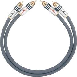 cinch audio kabel [2x cinch zástrčka - 2x cinch zástrčka] 0.50 m antracitová pozlacené kontakty Oehlbach NF 14 MASTER