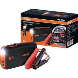 OSRAM systém pro rychlé startování auta BATTERYstart 300 OBSL300 Pomocný startovací proud (12 V)=300 A 2x USB konektor