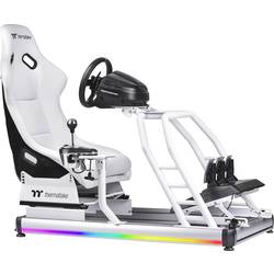 Thermaltake GR500 Snow Racing Simulator Cockpit závodní sedadlo bílá