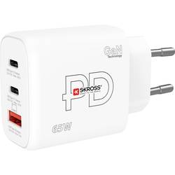 Skross Power Charger 65W PD GaN EU USB nabíječka vnitřní Výstupní proud (max.) 3.25 A USB 2.0 zásuvka A, USB-C® Počet výstupů: 3 x