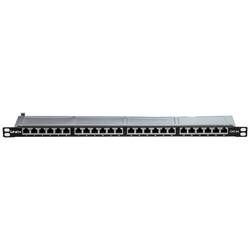 LINDY Patch-Panel 24 portů síťový patch panel 483 mm (19) CAT 6A 0.5 U osazený