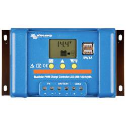 Victron Energy Blue-Solar PWM-LCD&USB solární regulátor nabíjení PWM 12 V, 24 V 20 A