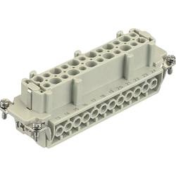 Harting Han® 24E-bu-s 09 33 024 2711 konektorová vložka, zásuvka, seria Han® E, 1 ks