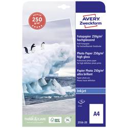 Avery-Zweckform Premium Photo Paper Inkjet 2556-20 fotografický papír A4 250 g/m² 20 listů vysoce lesklý