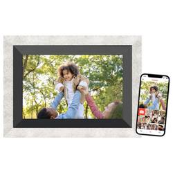 Braun Phototechnik DigiFrame 10B WiFi digitální WiFi fotorámeček 25.7 cm 10.1 palec Energetická třída (EEK2021): C (A - G) 1280 x 800 Pixel 32 GB šedá