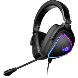 Asus ROG Delta S Sluchátka Over Ear kabelová, 90YH02K0-B2UA00, stereo, černá, Redukce šumu mikrofonu