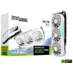 Zotac grafická karta Nvidia GeForce RTX 4080 Super GAMING Trinity OC White Edition 16 GB GDDR6X-RAM PCIe x16 DisplayPort, HDMI™ NVIDIA G-Sync