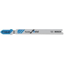 Bosch Accessories 2608634774 Pilový plátek do kmitací pily T 118 AF - Flexible for Metal 100 ks