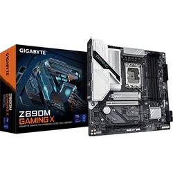 Gigabyte Z890M GAMING X Základní deska Socket (PC) #####Intel® 1851 Tvarový faktor Micro-ATX Čipová sada základní desky Intel® Z890