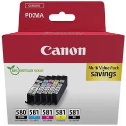 Canon Ink PGI-580/CLI-581 PGBK/C/M/Y/BK Multipack originál kombinované balení černá, azurová, purppurová, žlutá 2078C007