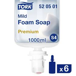 TORK Mild 520501 pěnové mýdlo 1 l 6 ks