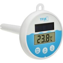 TFA Dostmann Digitales Solar-Poolthermometer bazénový teploměr bílá, tyrkysová