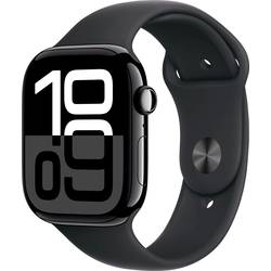 Apple Watch Series 10 GPS + Cellular 46 mm hliníkový plášť sportovní náramek černá M/L