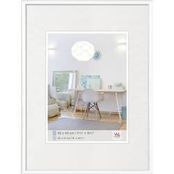 walther+ design KV040W vyměnitelný fotorámeček Formát papíru: 30 x 40 cm bílá