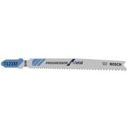 Bosch Accessories 2608638472 Pilový plátek do kmitací pily T 123 XF - Progressor for Metal 3 ks