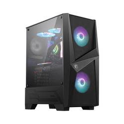 MSI MAG FORGE 100R midi tower PC skříň černá, transparentní