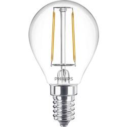 Philips Lighting 77755500 LED Energetická třída (EEK2021) E (A - G) E14 kapkový tvar 2 W = 25 W teplá bílá (Ø x d) 4.5 cm x 8 cm 1 ks